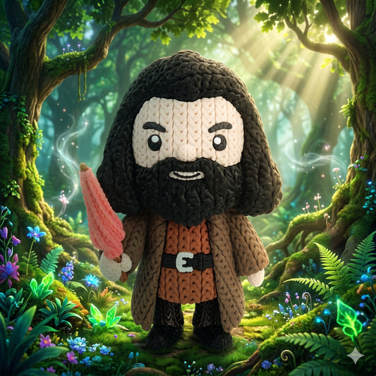 Harry Potter Series Hagrid - Knitted Crochet