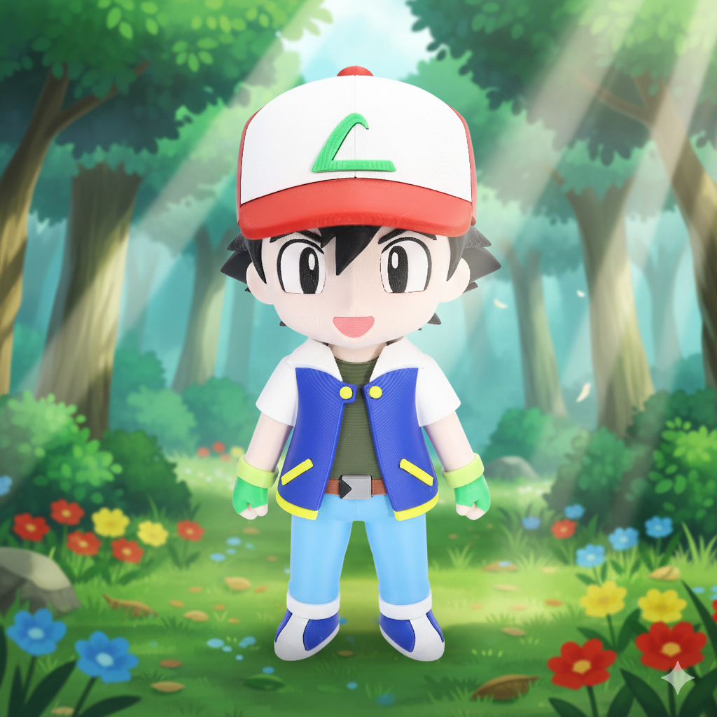 Pokemon Ash Ketchum (Satoshi)