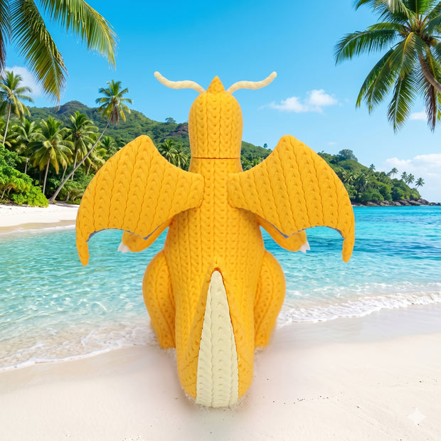 Pokemon Dragonite Knitted - Crochet