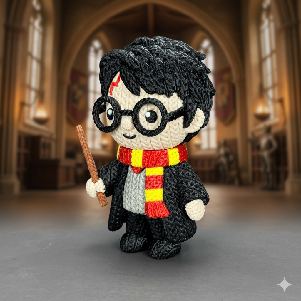 Harry Potter Series Harry Potter Knitted - Crochet