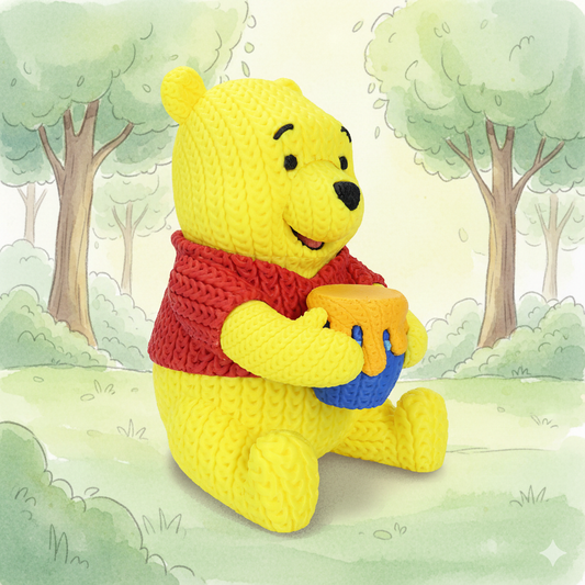 Winnie The Pooh Knitted - Crochet