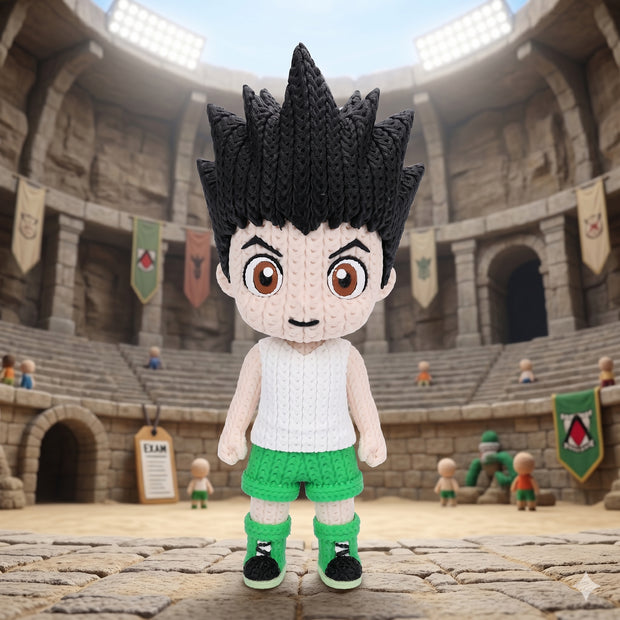 Hunter X Hunter Gon Freecss Knitted - Crochet
