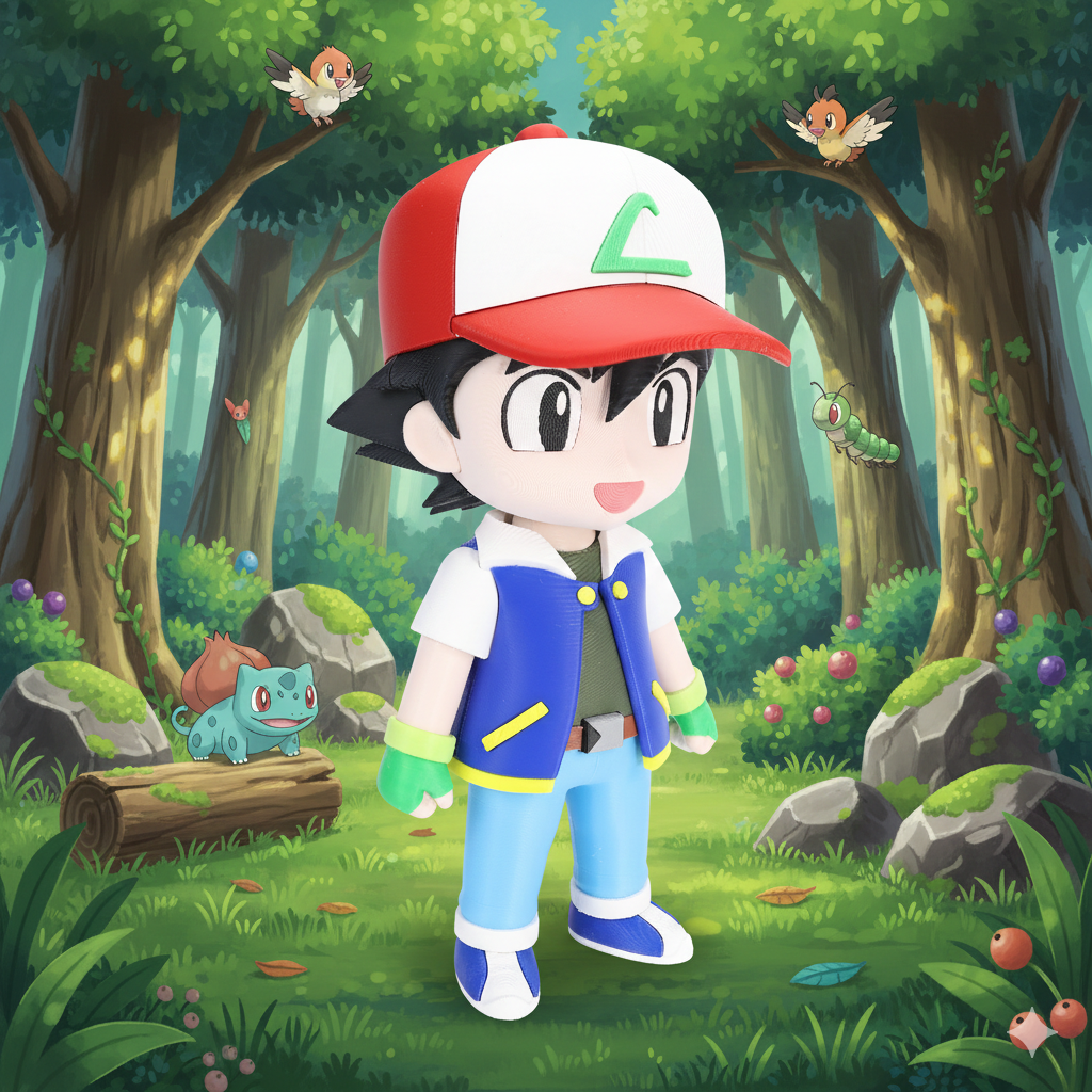 Pokemon Ash Ketchum (Satoshi)