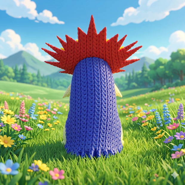 Typhlosion - Fan Art - Knitted Crochet