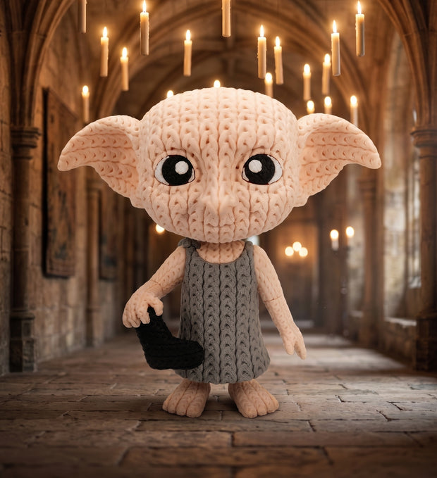 Harry Potter World Dobby Knitted - Crochet