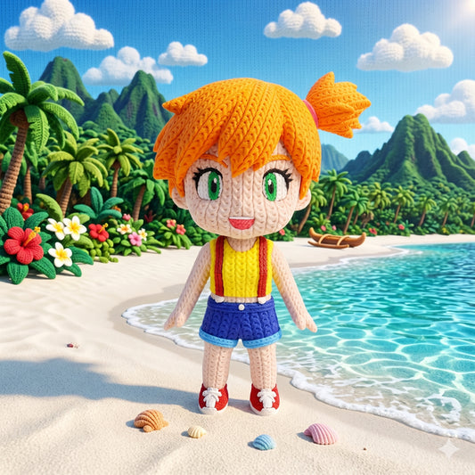 Pokemon Misty Knitted - Crochet