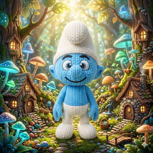 The Smurf Knitted - Crochet