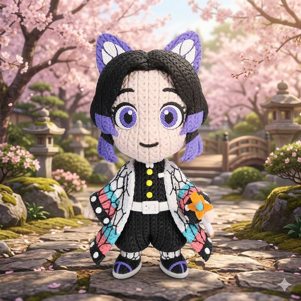 Demon Slayer Shinobu Knitted - Crochet