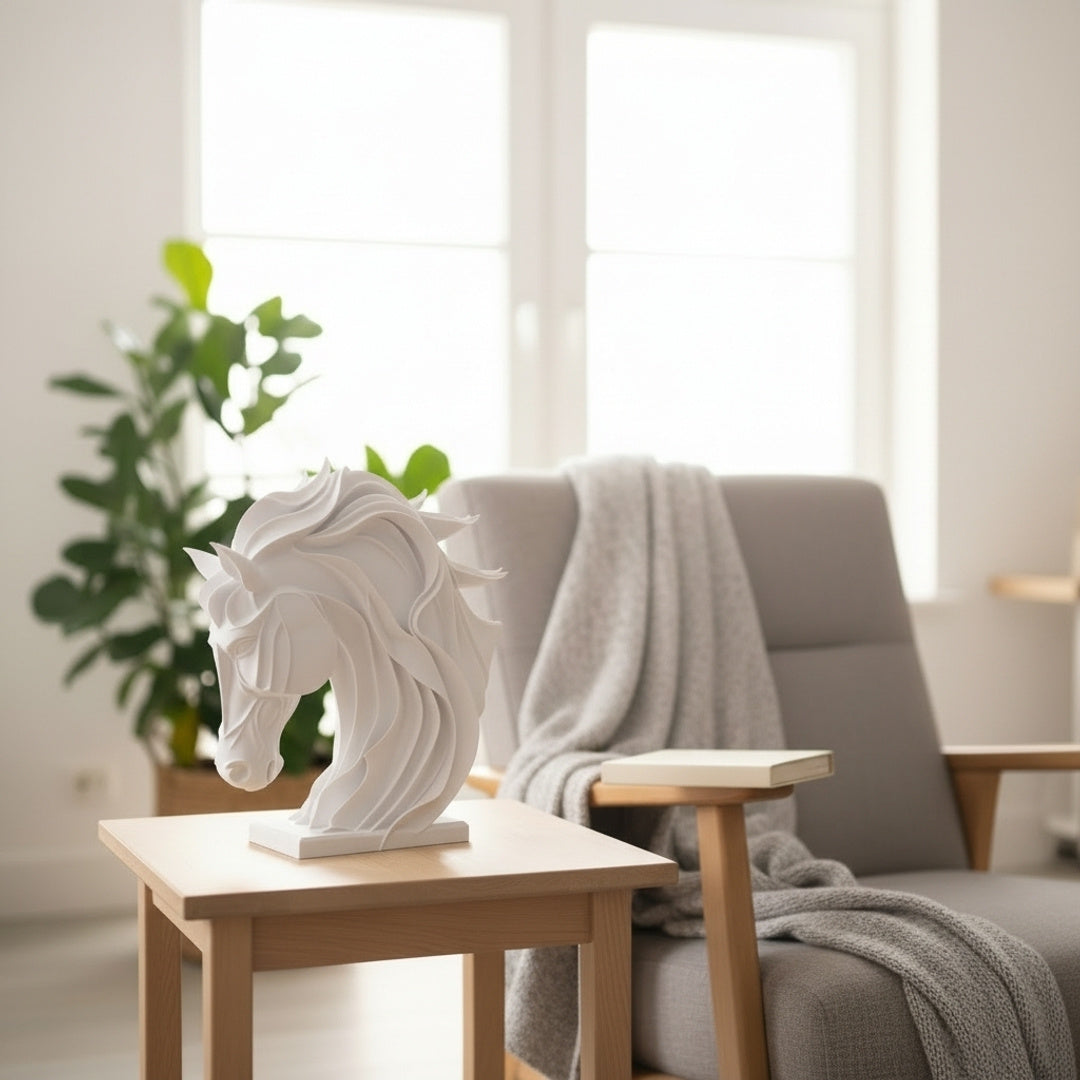 Beautiful Abstract Horse Sculpture
