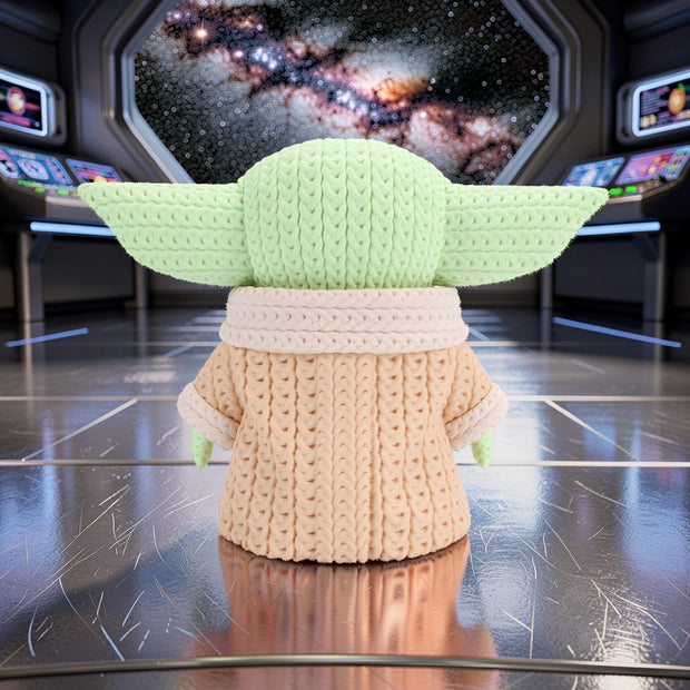 Star Wars Mandalorian Baby Yoda Knitted - Crochet
