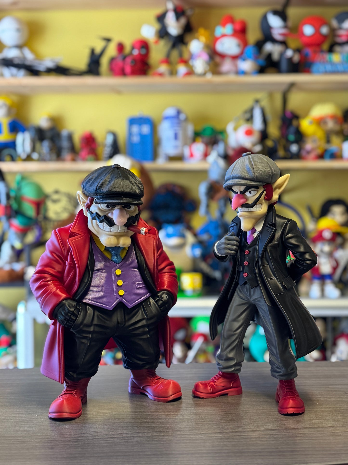 10" Wario Waluigi Peaky Blinders