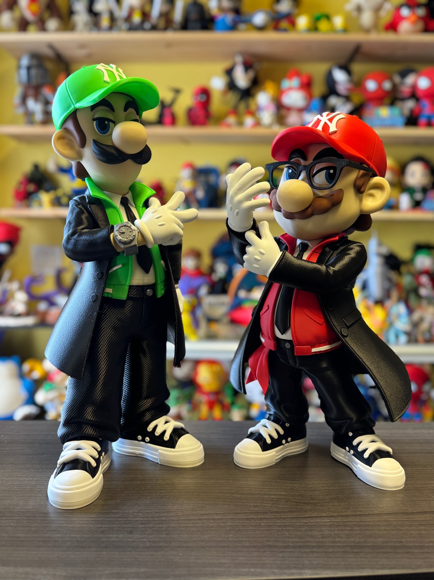 Bougie Bros 16" Mario 18" Luigi Large