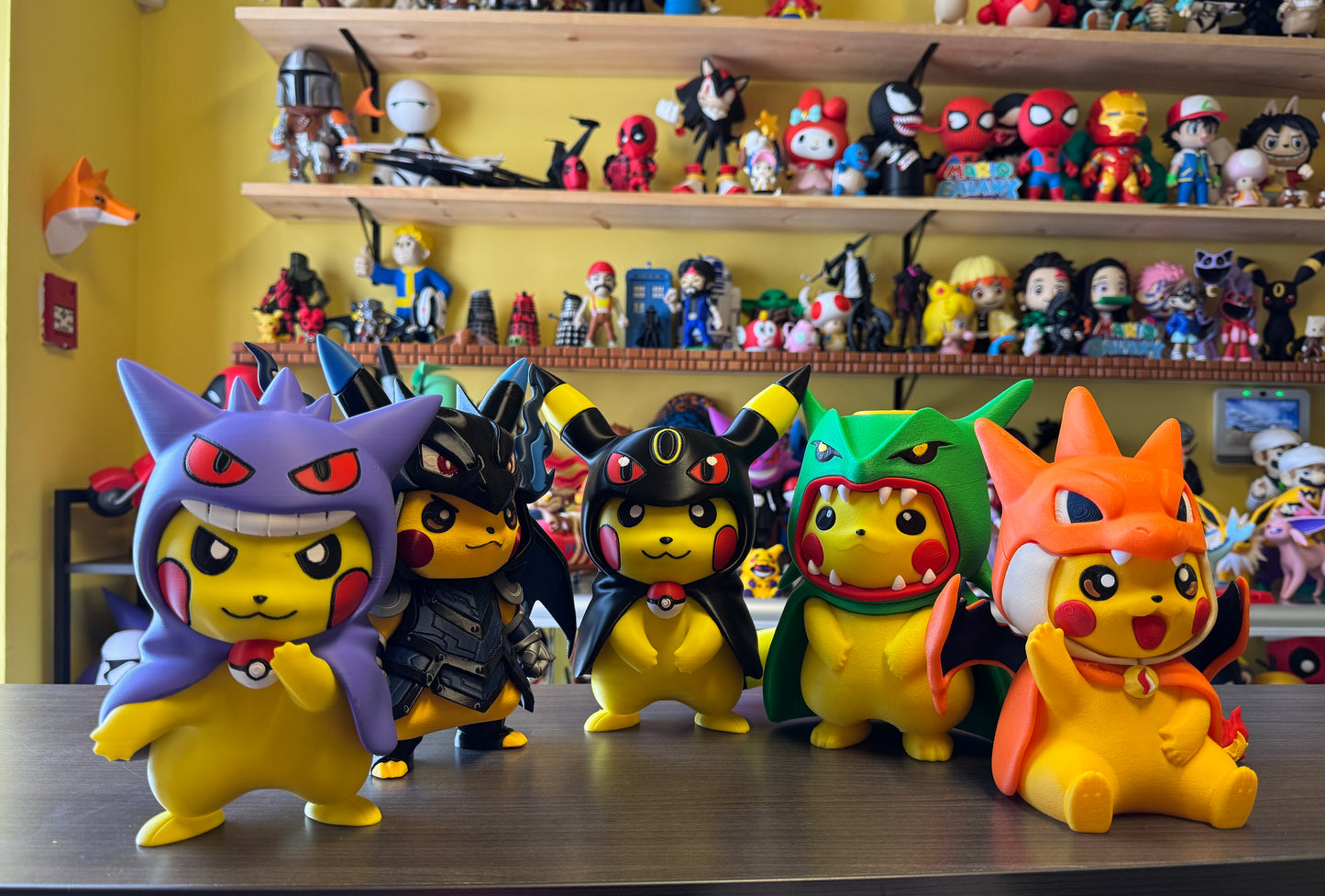 8" Pikachu Poncho Series