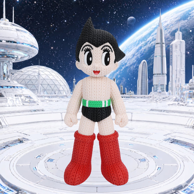 Astro Boy Mighty Atom Knitted - Crochet