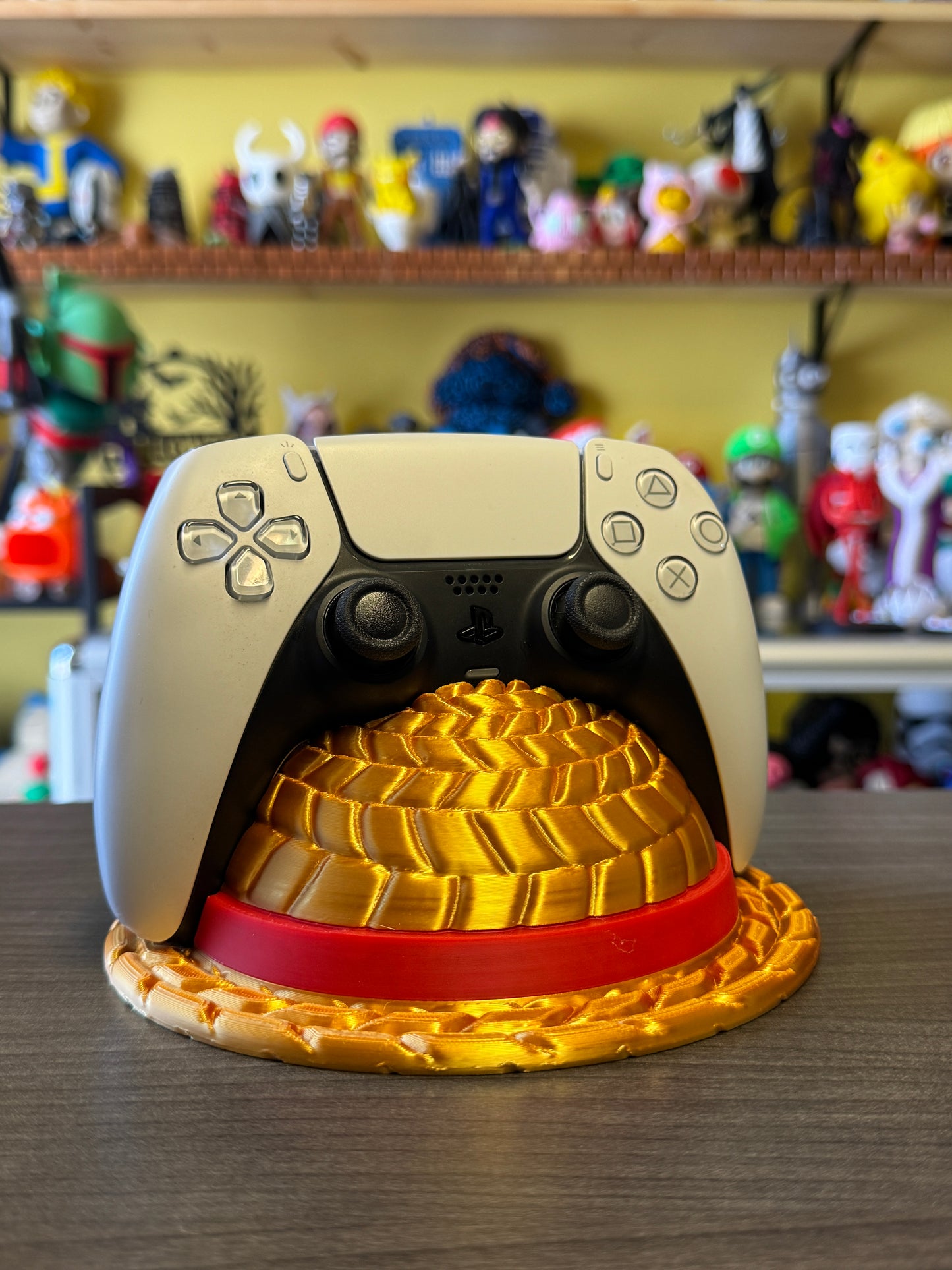 One Piece Luffy Strawhat PS5 Controller Holder