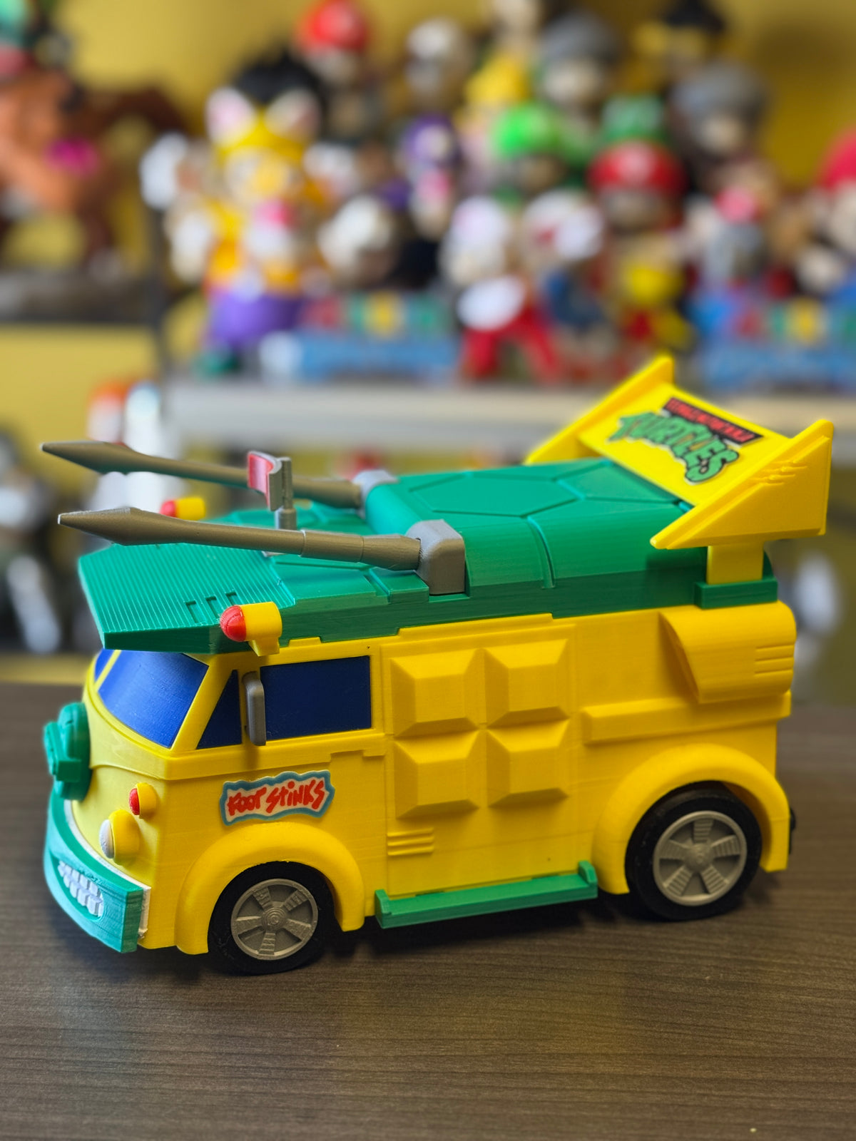 TMNT - 6" x 12" Turtle Van Card Holder