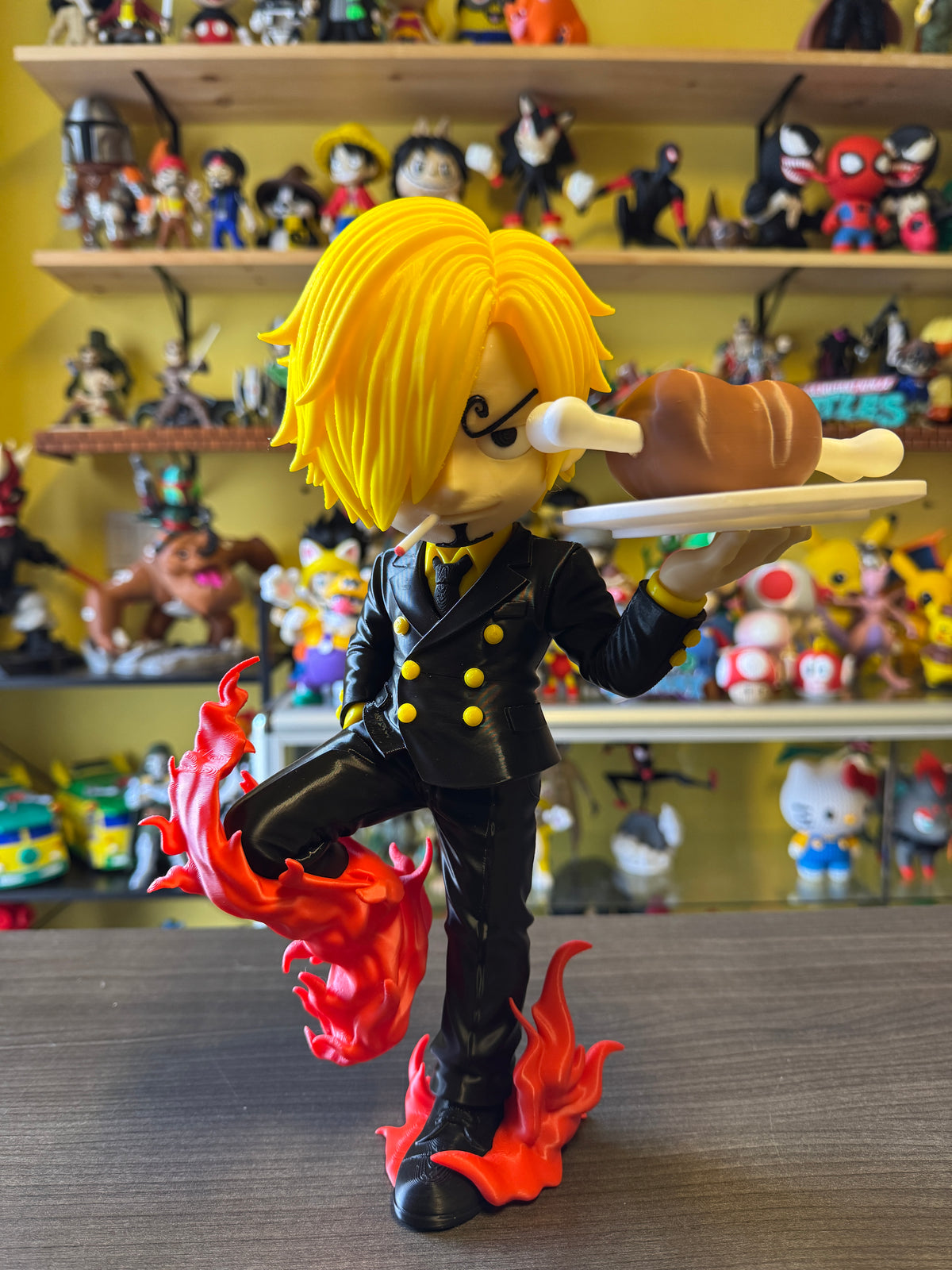One Piece - 12" Sanji w/ Food Plate