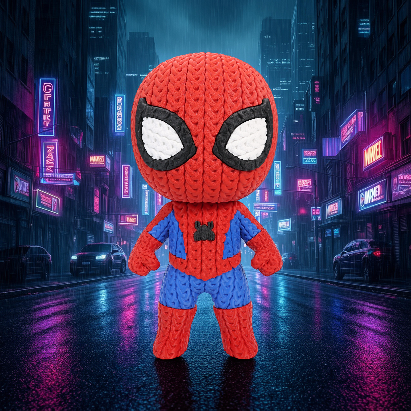 Marvel Classic Spider Man Knitted - Crochet