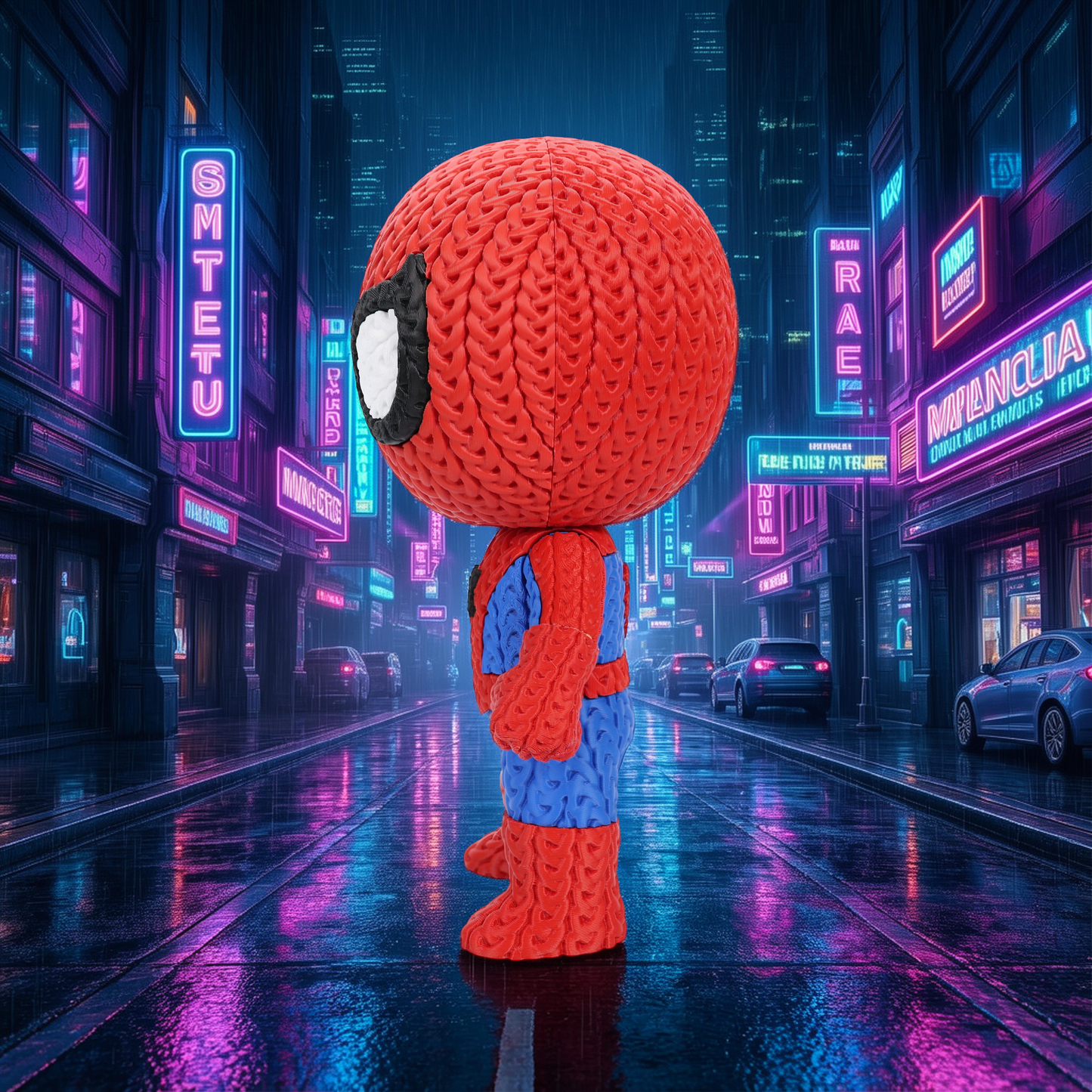 Marvel Classic Spider Man Knitted - Crochet