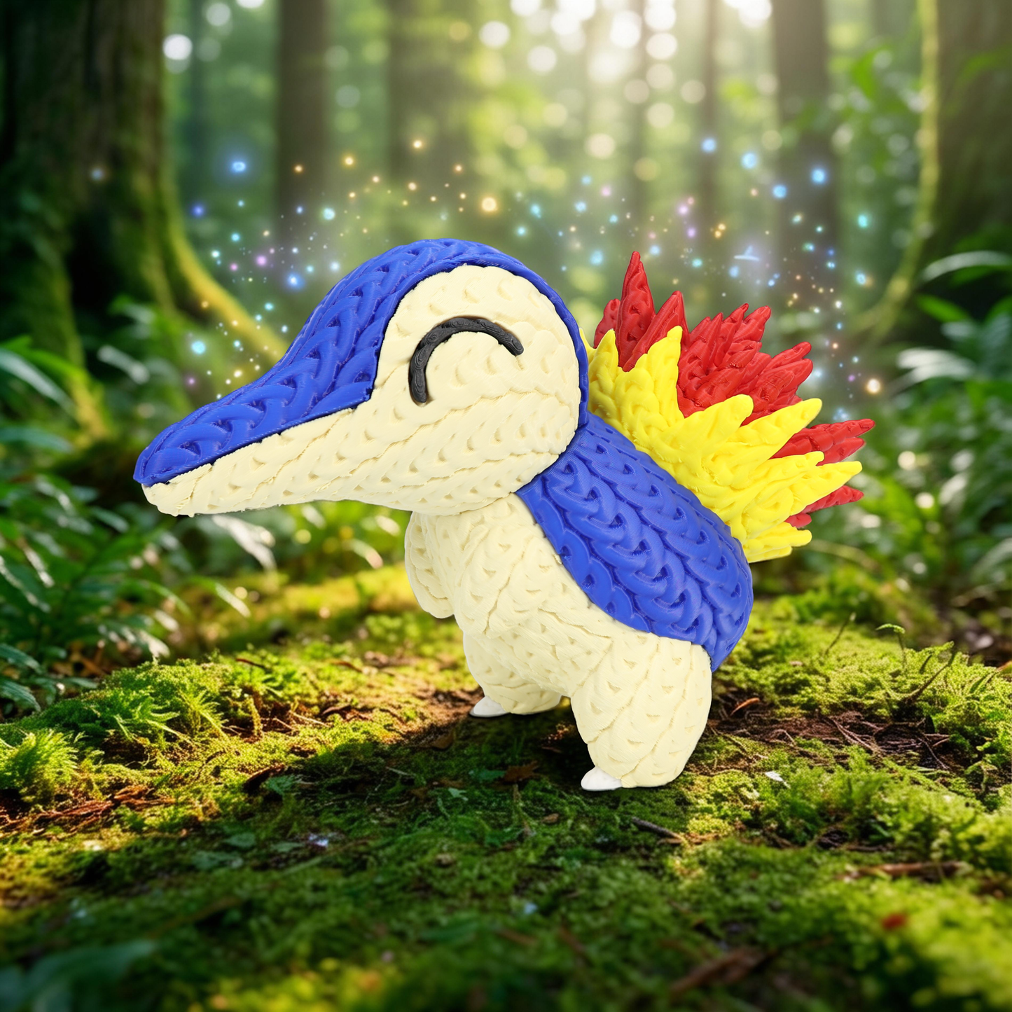 Pokemon Cyndaquil Knitted - Crochet