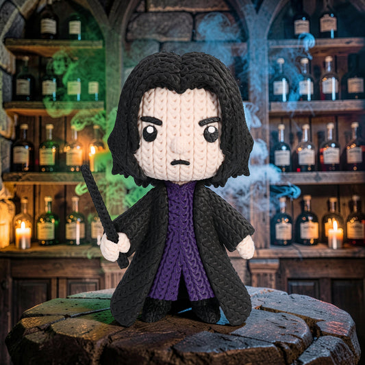 Harry Potter Series Severus Snape - Knitted Crochet