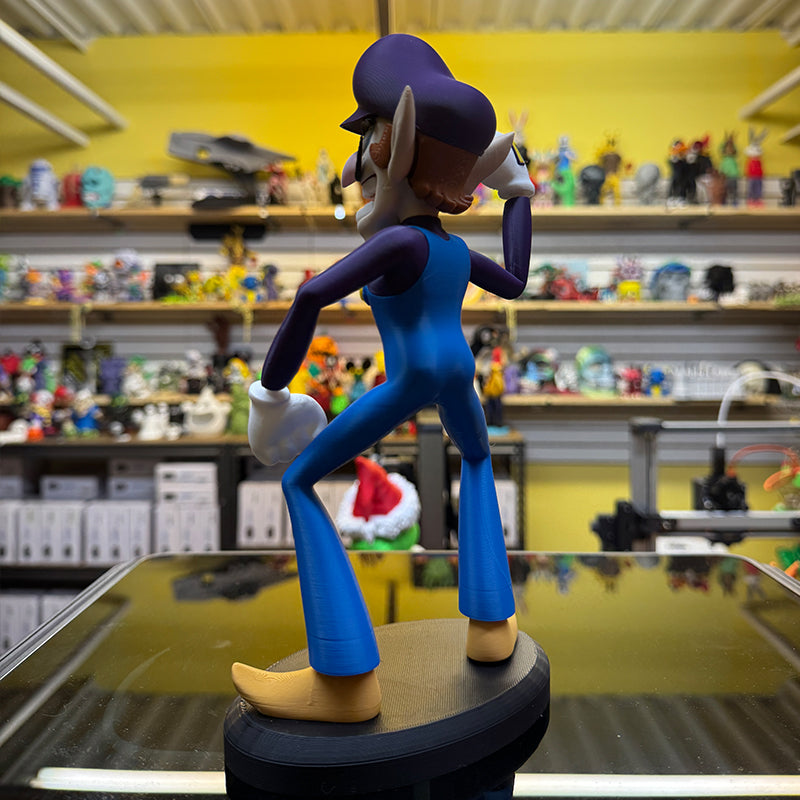 Mario Kart - 9" Waluigi