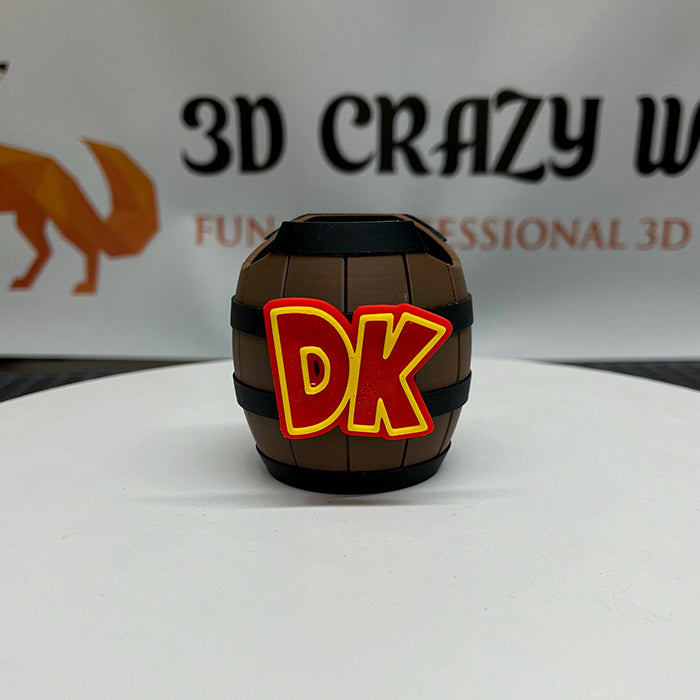Donkey Kong DK Barrel Gaming Controller Holder