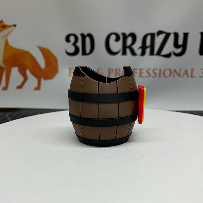 Donkey Kong DK Barrel Gaming Controller Holder