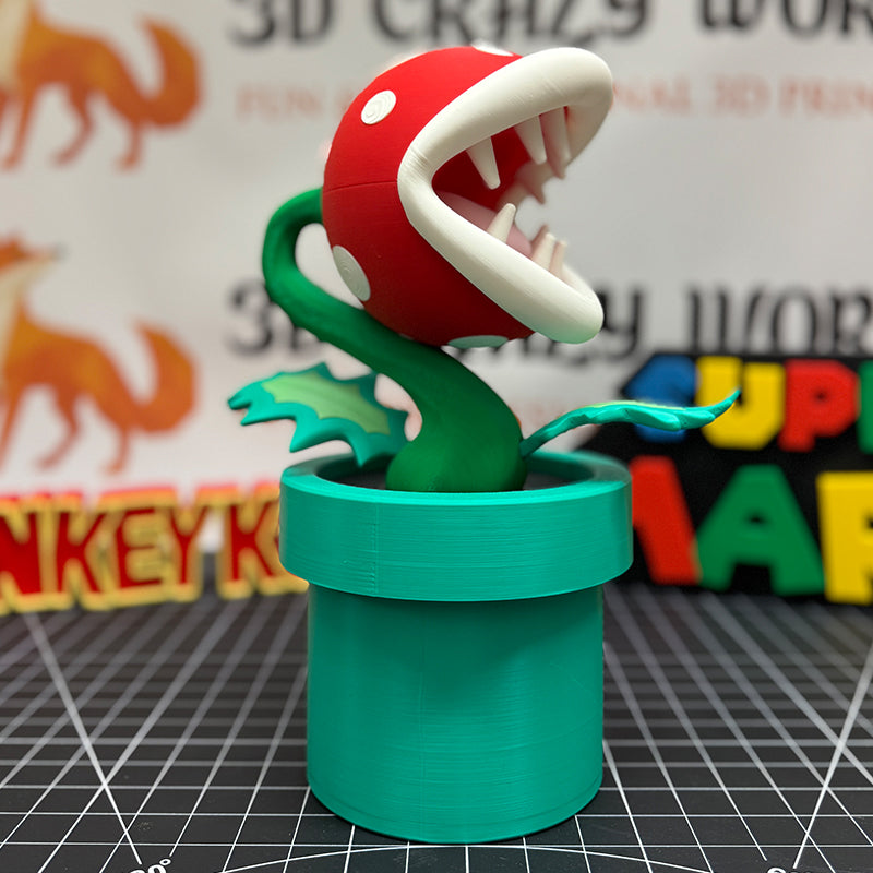 Super Mario Bros - 12" Piranha Plant