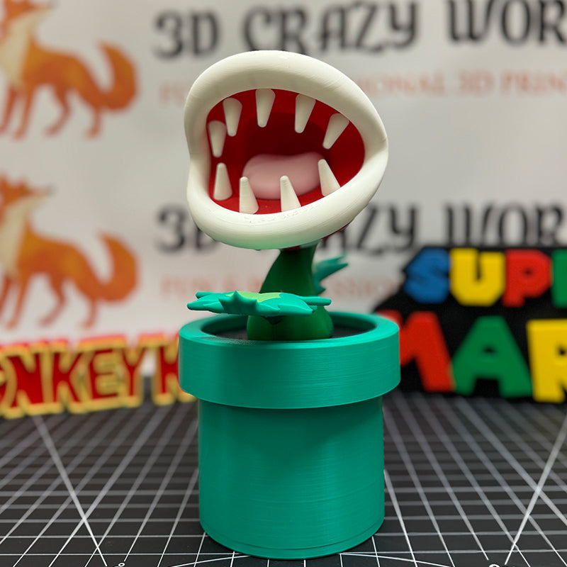Super Mario Bros - 12" Piranha Plant