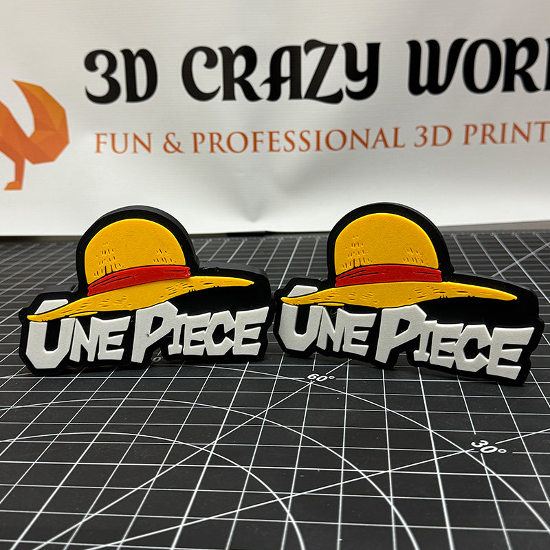 3" One Piece Sign