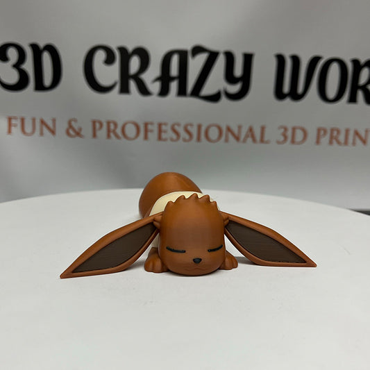 Pokemon Eevee Sleeping Pose