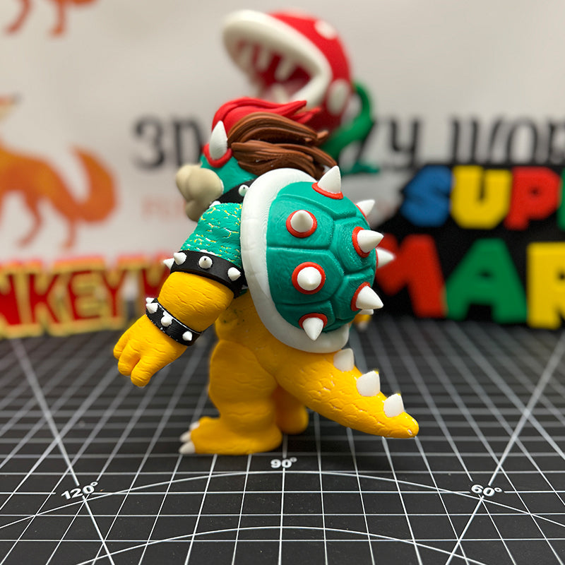 8" Bowser King Koopa Chad Look