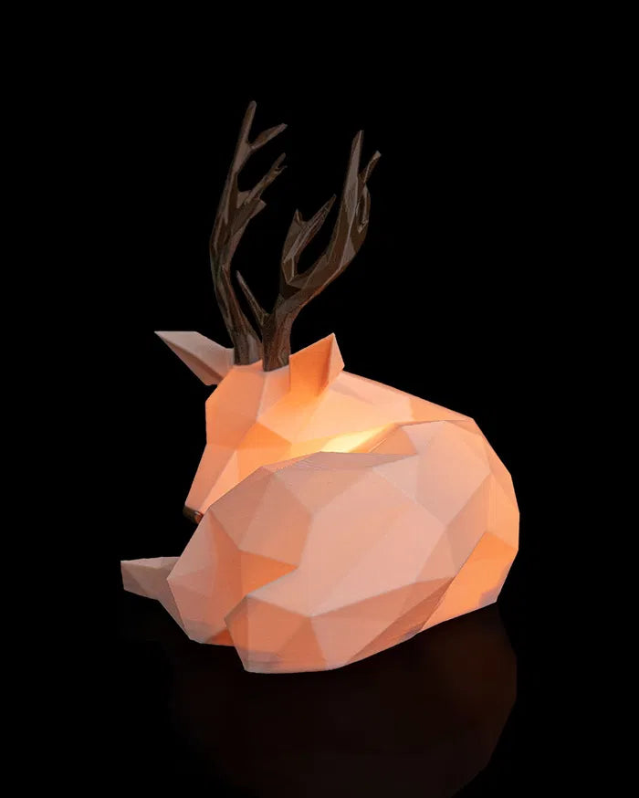Low Poly Reindeer - Table Lamp