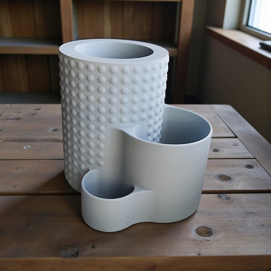 3D Printed Modern Dotted Office Organizer