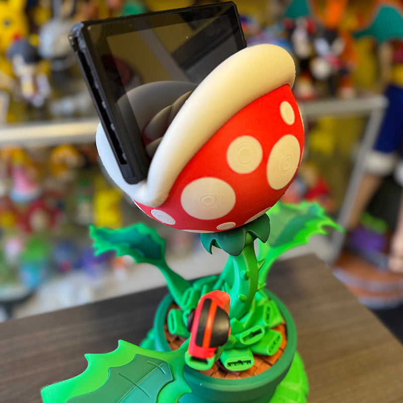 Mario World Piranha Plant Nintendo Switch Dock & Holder