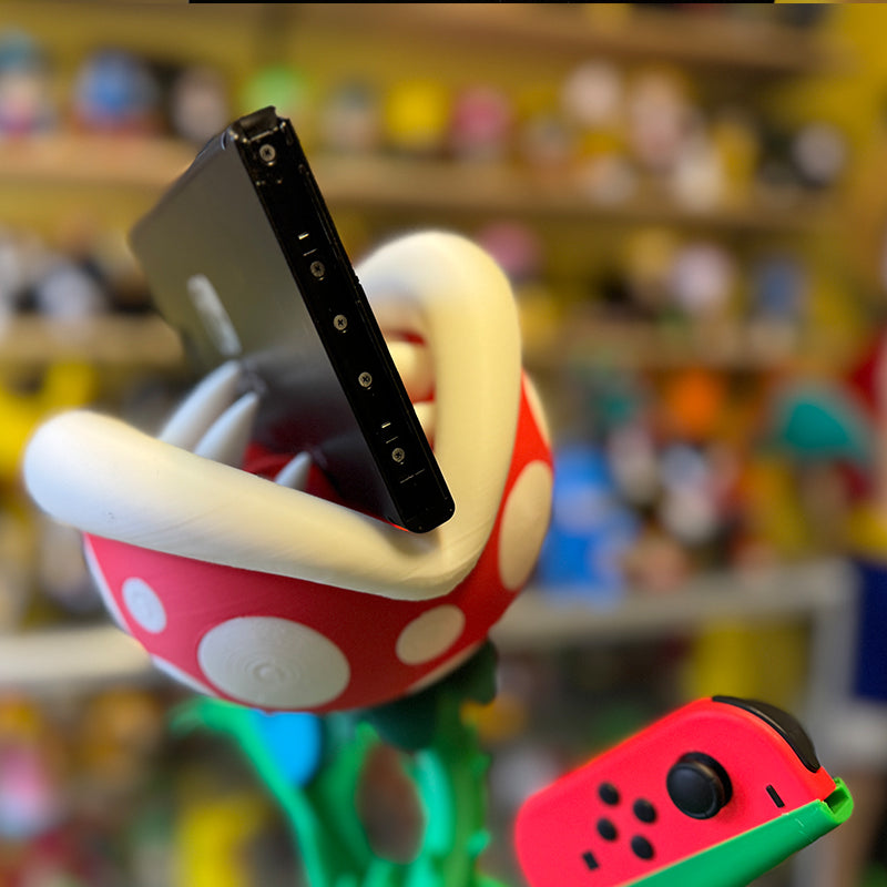 Mario World Piranha Plant Nintendo Switch Dock & Holder