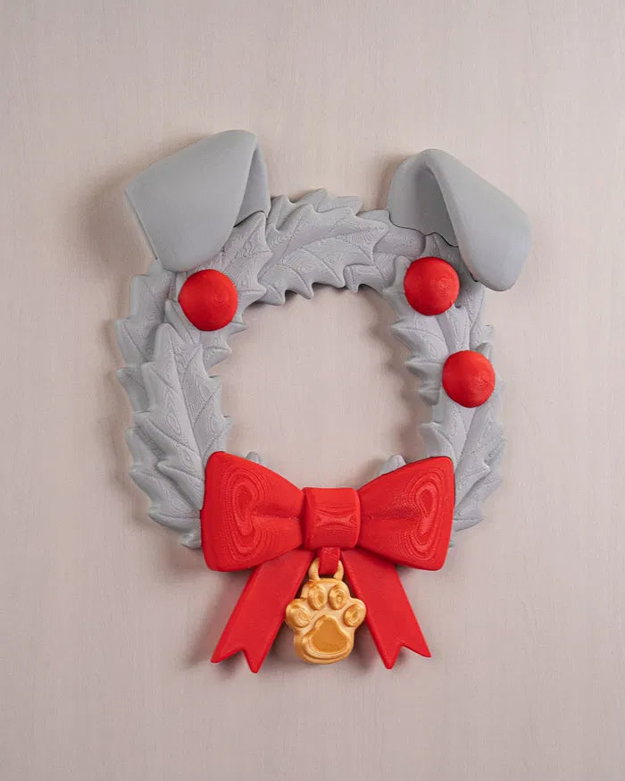 Santa Paws - Wreath