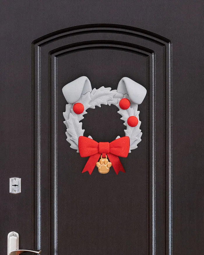 Santa Paws - Wreath