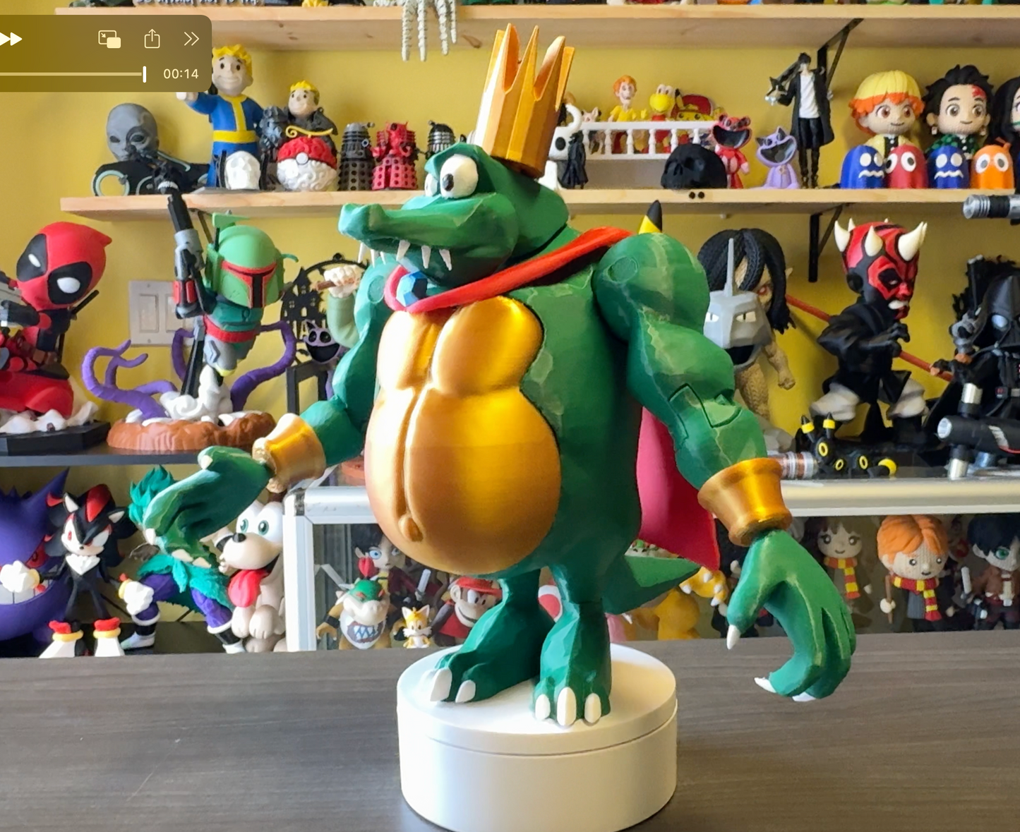 Donkey Kong Country - 11.5" King K. Rool