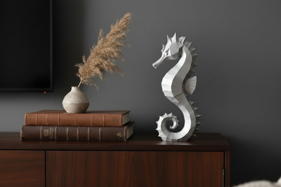 Elegant Decorative Seahorse