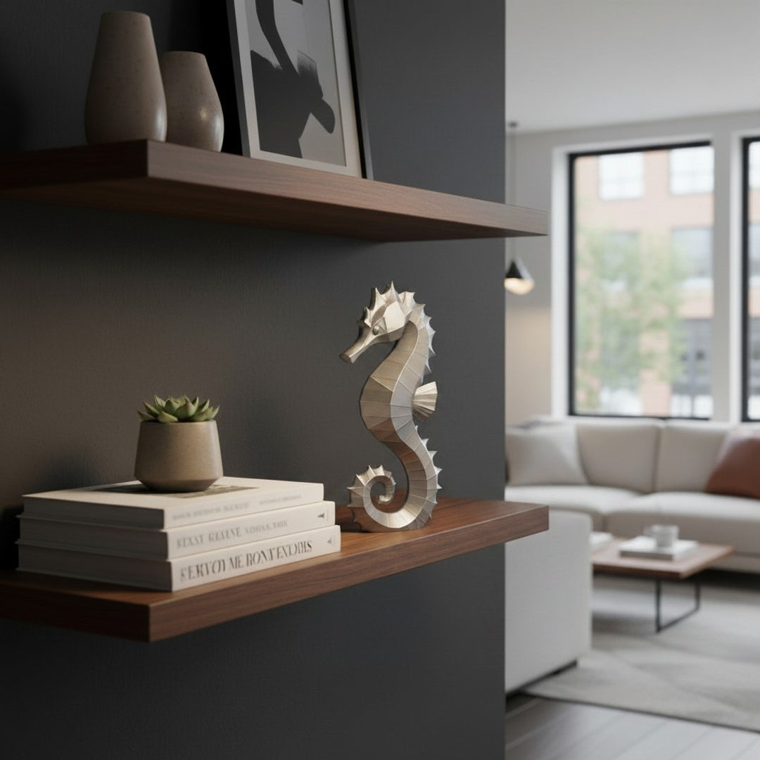Elegant Decorative Seahorse
