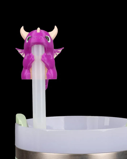 Thirst Slayer - Straw Topper & Charm