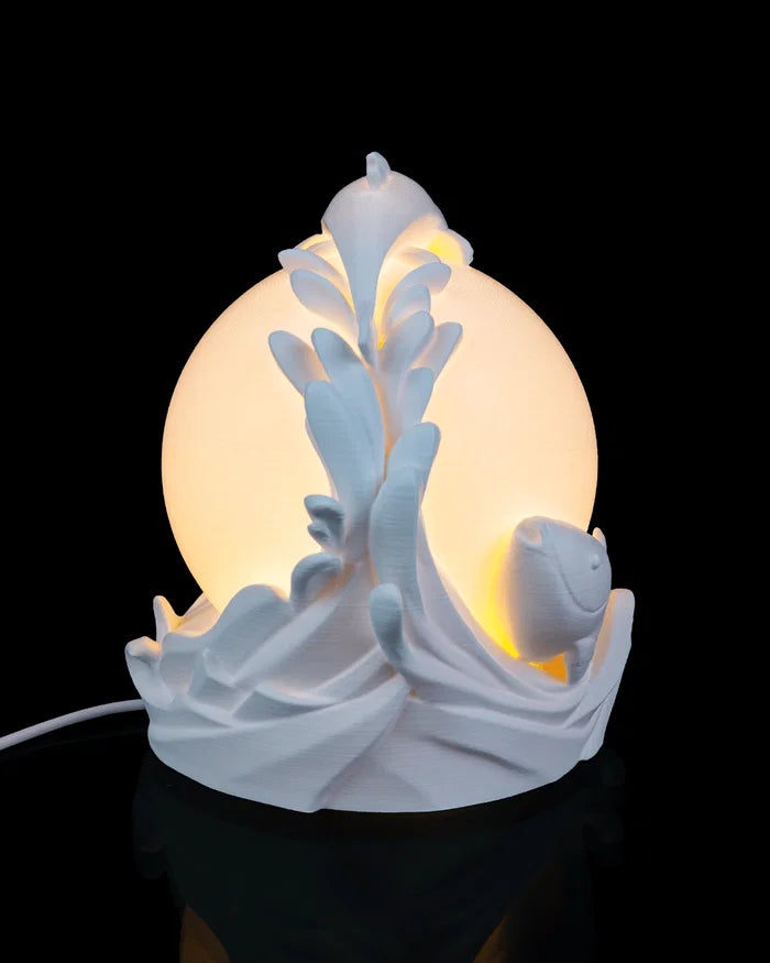 Twin Fish Sphere – Table Lam