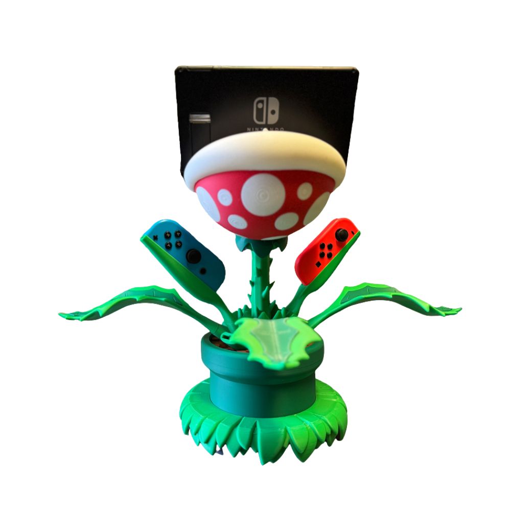 Mario World Piranha Plant Nintendo Switch Dock & Holder