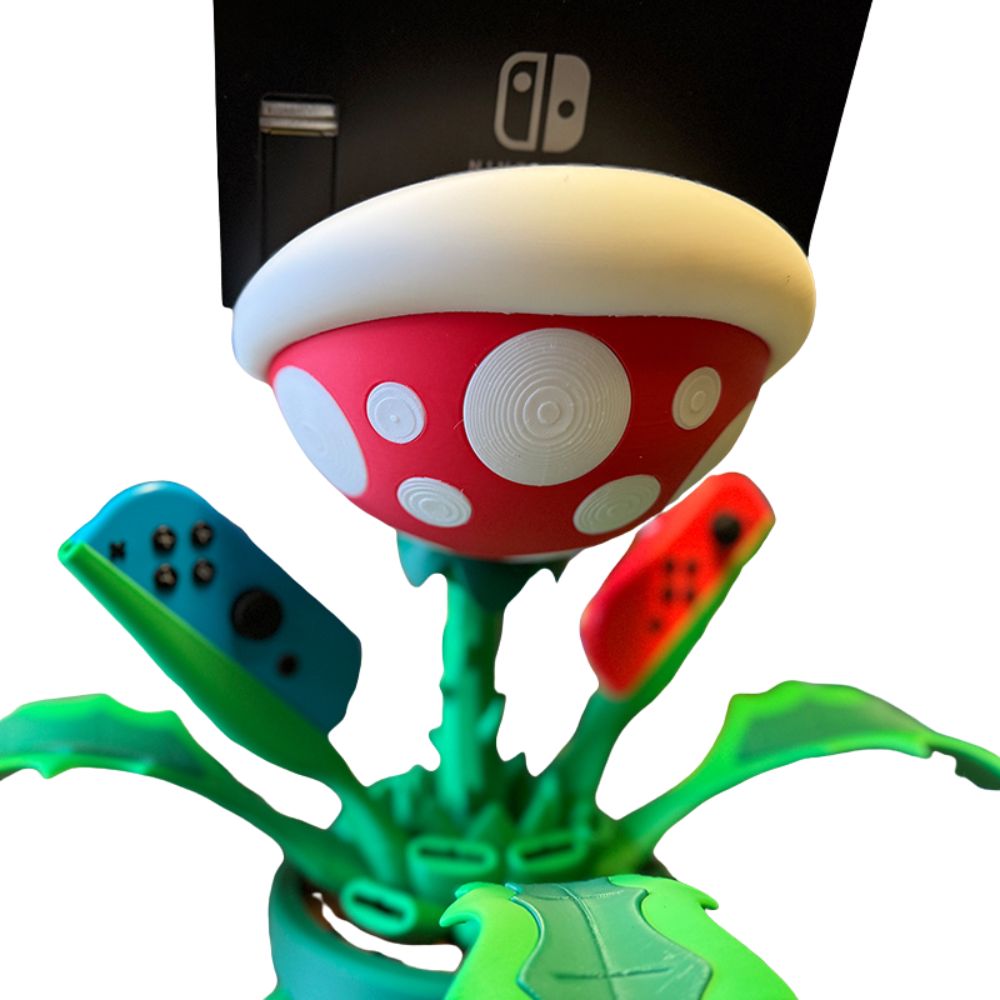 Mario World Piranha Plant Nintendo Switch Dock & Holder