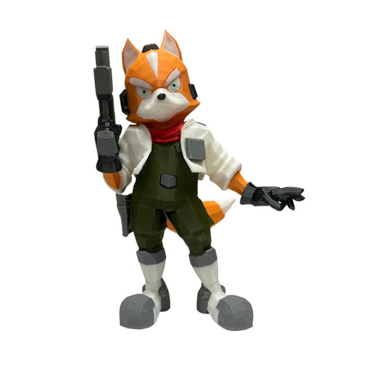 8" Star Fox Fox McCloud Figure
