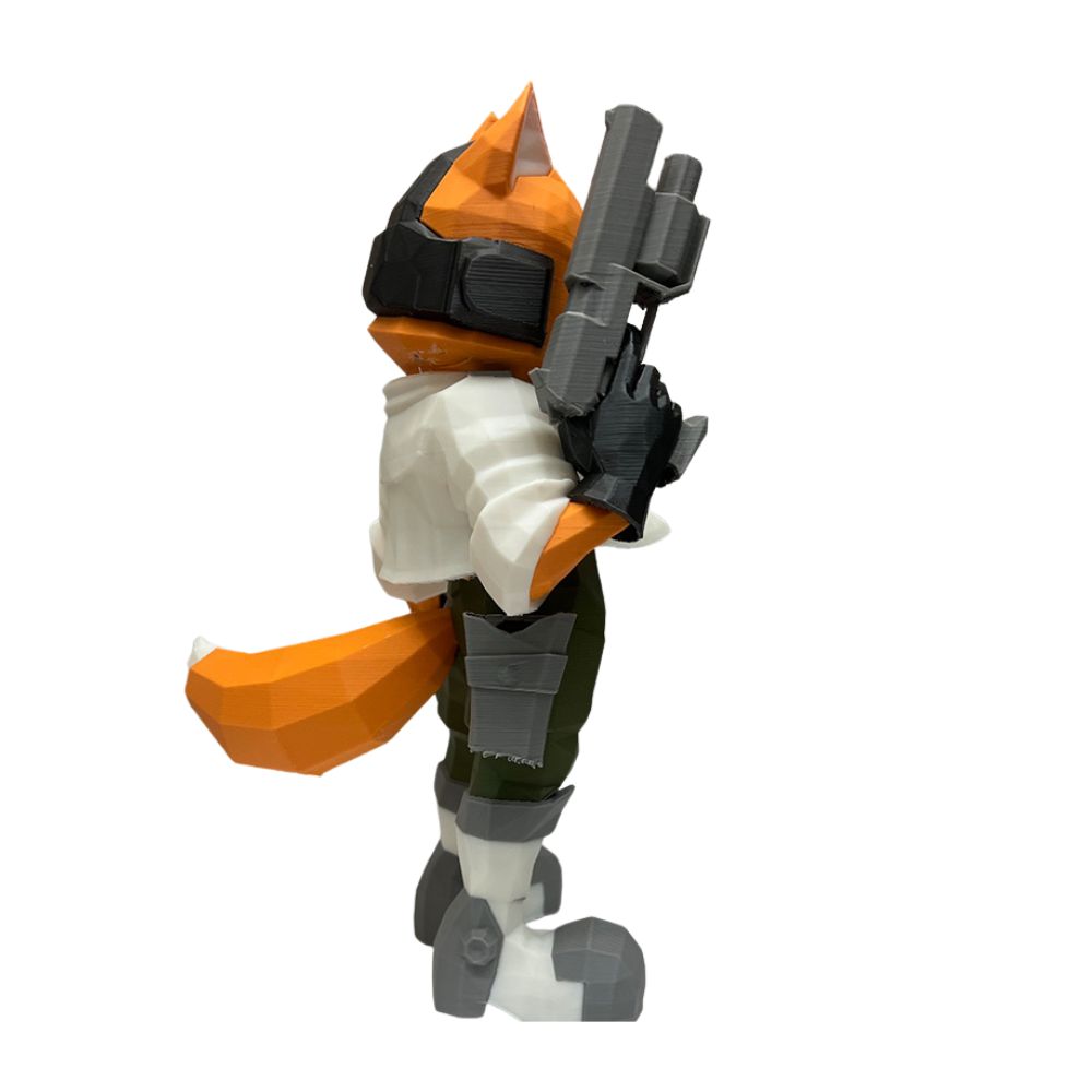 8" Star Fox Fox McCloud Figure