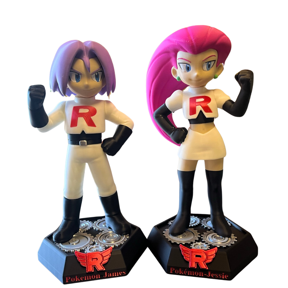 Pokemon Team Rocket 15" Jessie 14" James