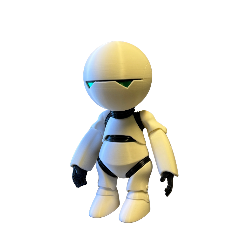 10" Marvin The Paranoid Android